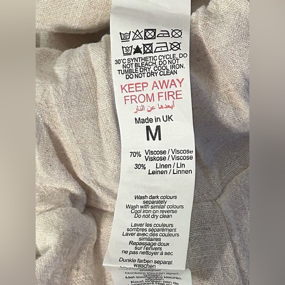 NASTYGAL
Linen Look Paperbag Waist Cover
Up Beach Shorts - Picture 8 of 9